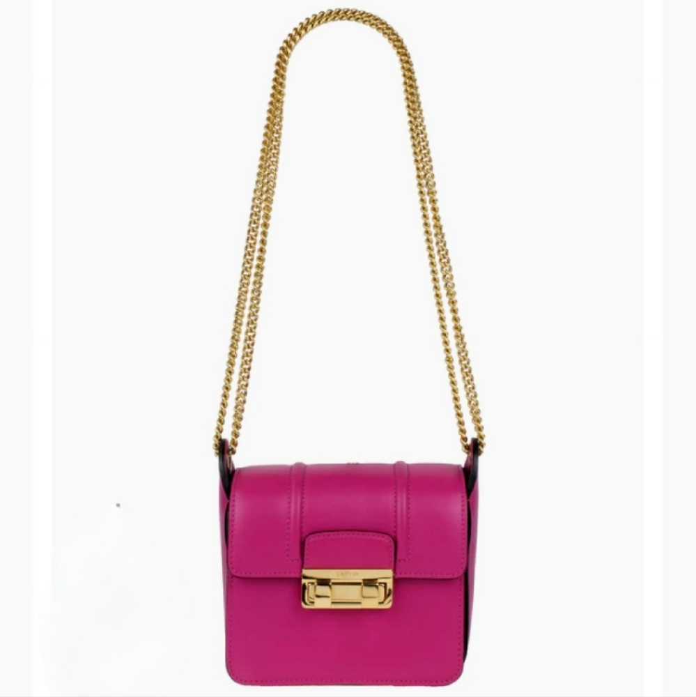 LANVIN Fuschia Crosssbody Bag - Picture 6 of 16